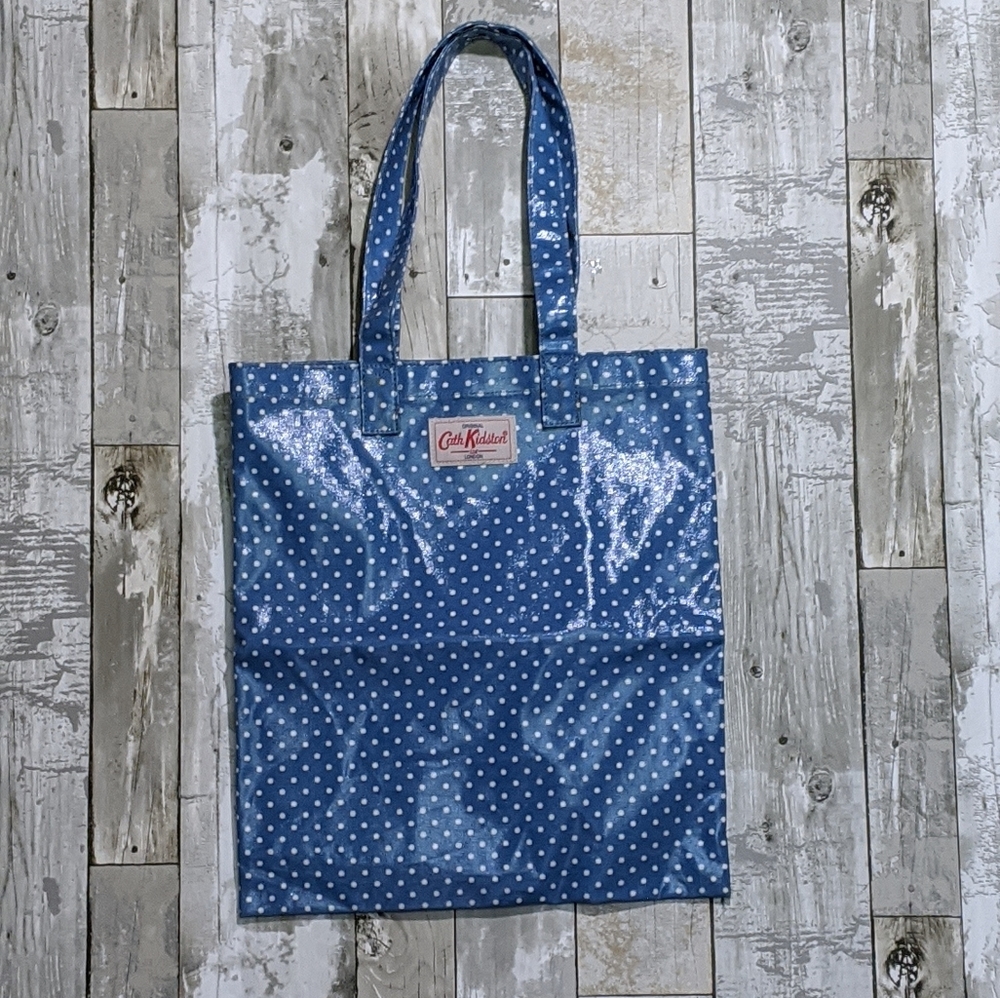 Original Cath Kidston London Blue Polka Dot Bag